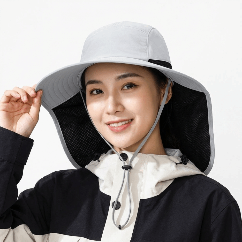 Fashion Wide Brim Outdoor Sun  - Sun Hat Wide Brim บทวิจารณ์และราคา