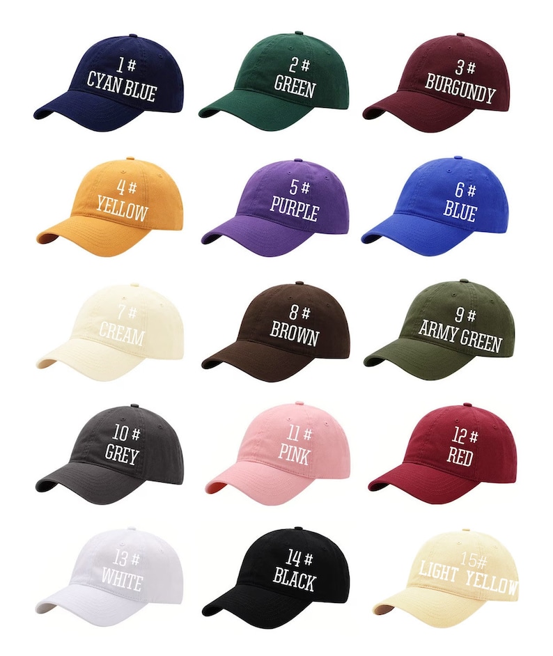 Personalized Embroidered Hat C - Dad Hat Cotton บทวิจารณ์และราคา