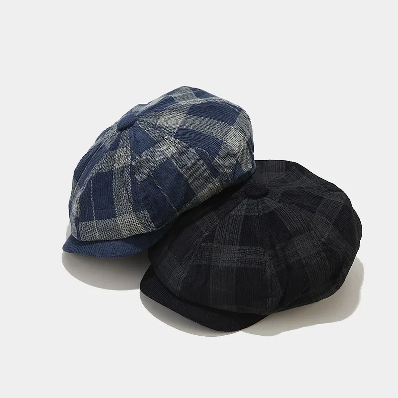 Corduroy Men Women Youth Boy G - Newsboy Cap Ivy บทวิจารณ์และราคา