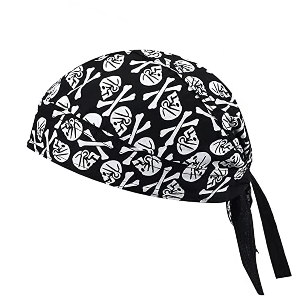 1pc Cycling Skull Pirate Cap H - Skull Cap Helmet Liner บทวิจารณ์และราคา