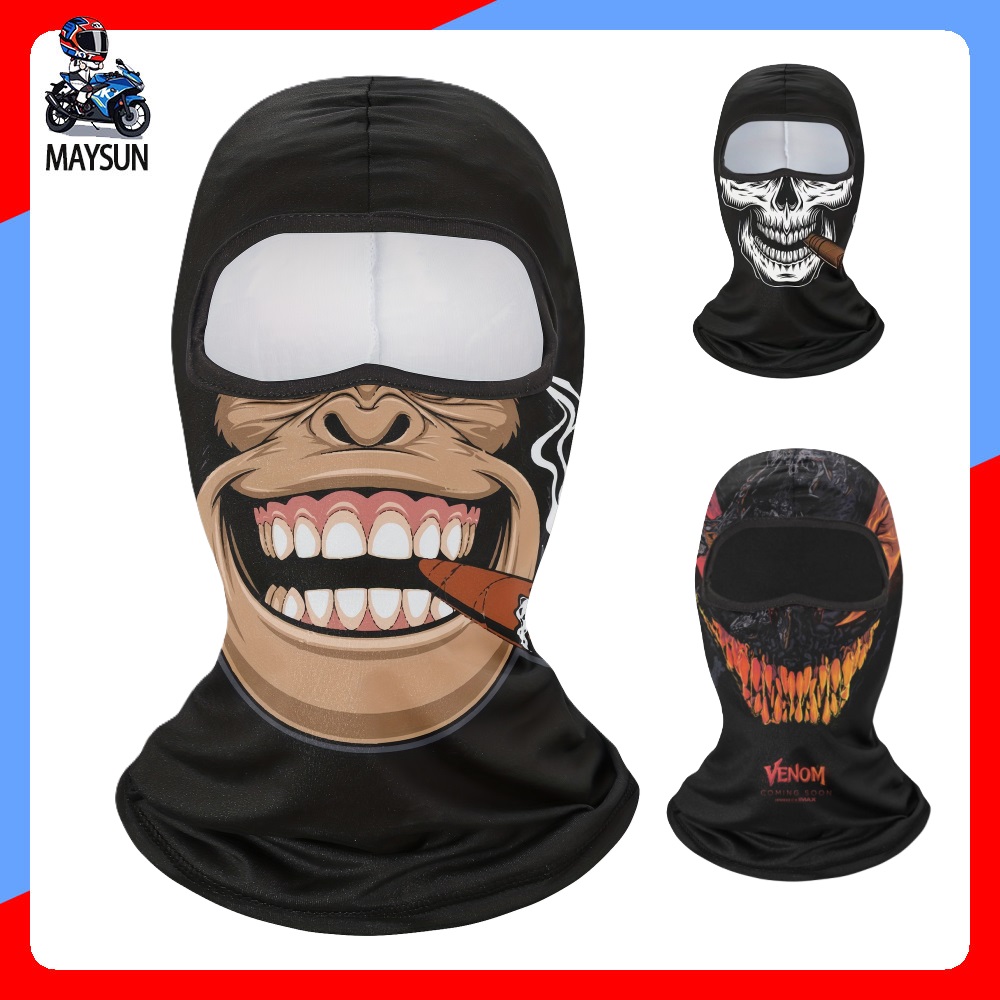 Outdoor Sunscreen New Venom Sk - Skull Cap Helmet Liner บทวิจารณ์และราคา