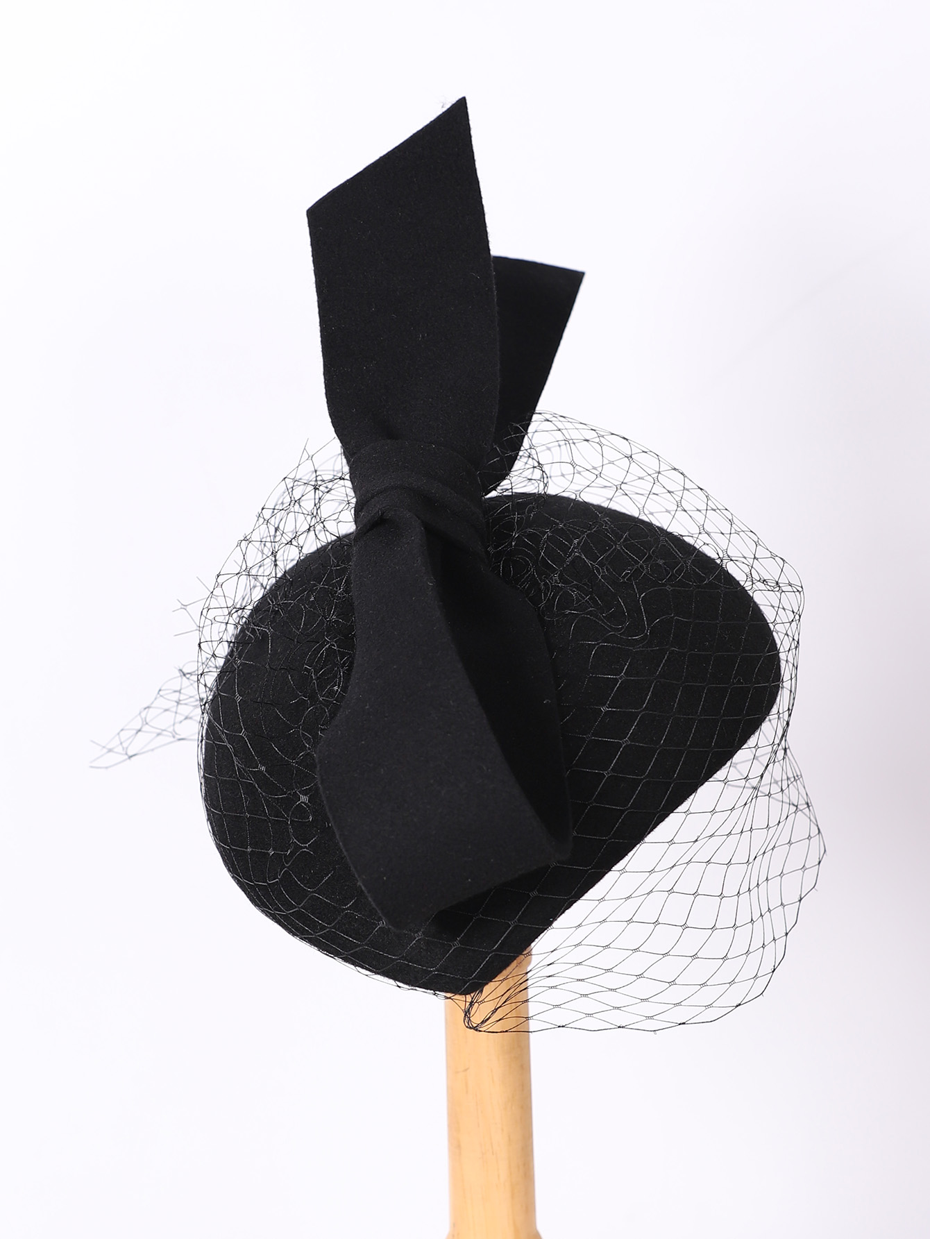 French White Beret Fascinator  - Fedora Hat Wool บทวิจารณ์และราคา