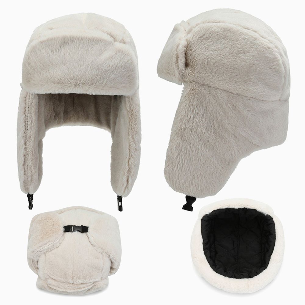 High Quilty Warm Winter Hat Wi - Winter Trapper Hat บทวิจารณ์และราคา