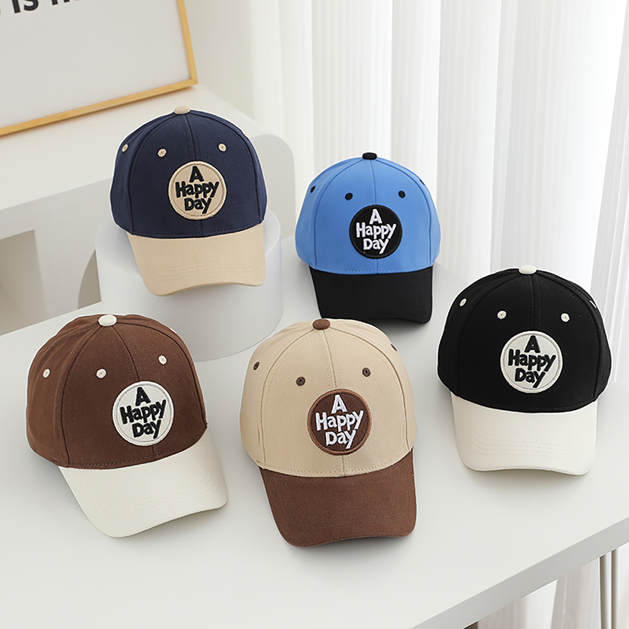 Letter Patchwork Baseball Cap  - Visor Sun Hat บทวิจารณ์และราคา