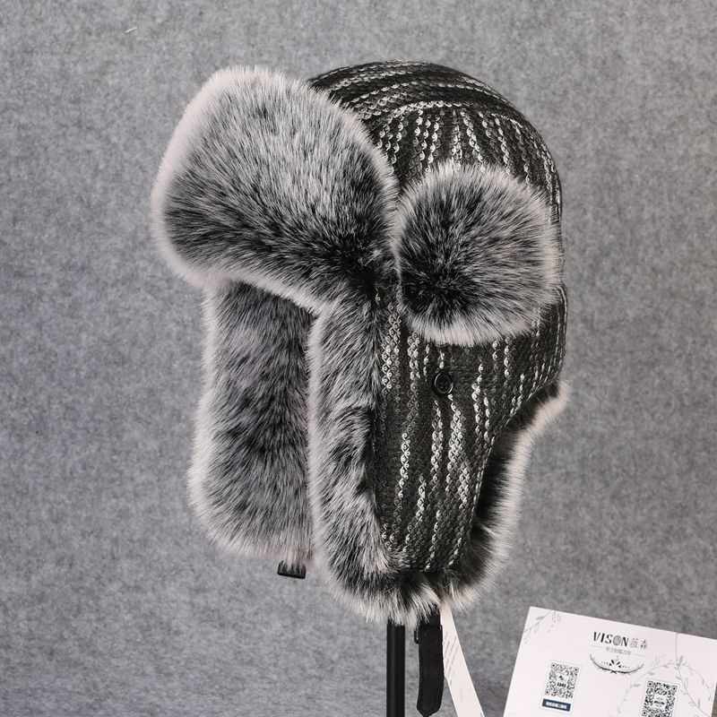 B-8433 Man Bomber Hat Rex Rabb - Winter Trapper Hat บทวิจารณ์และราคา
