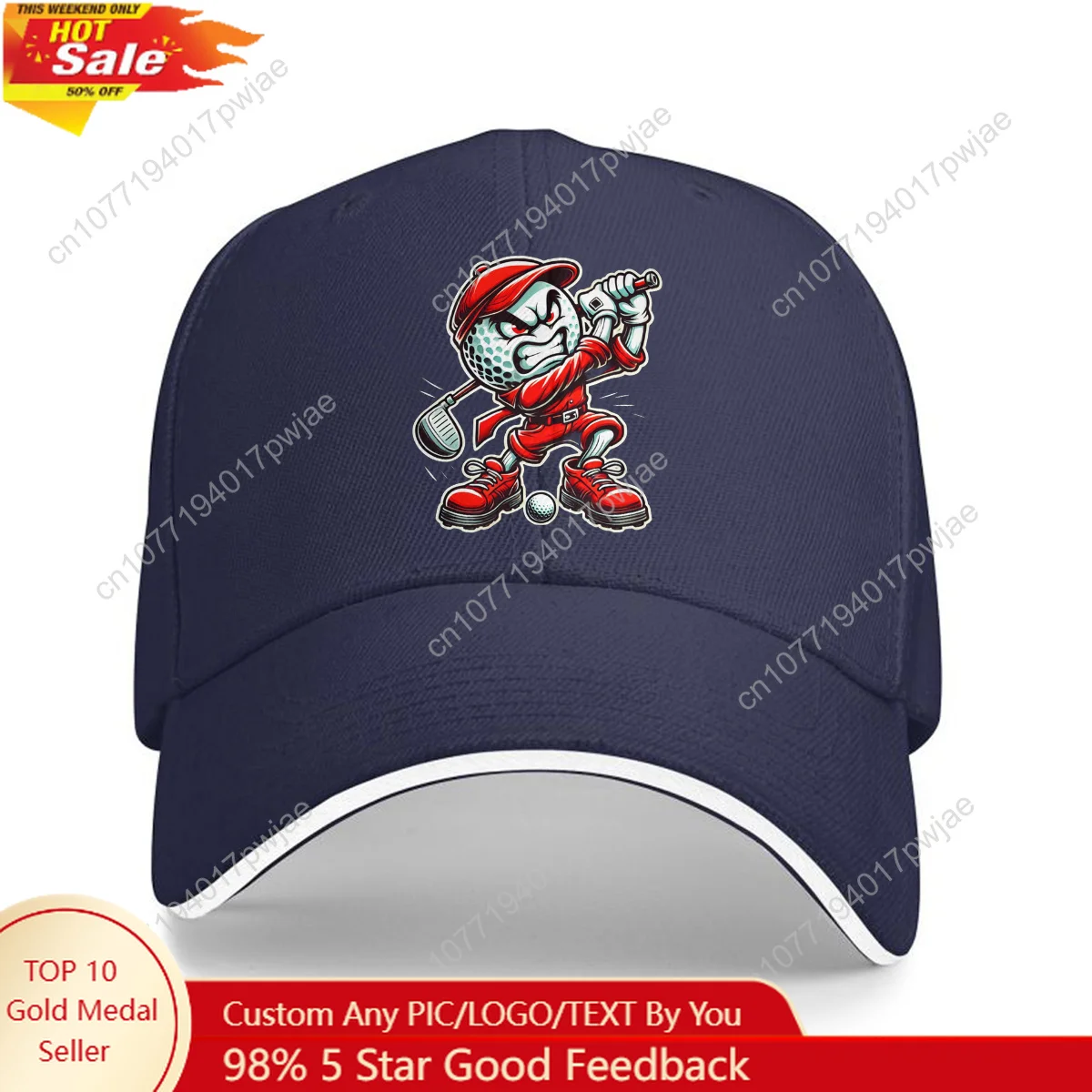 Breathable Men's Trucker Cap w - Dad Hat Cotton บทวิจารณ์และราคา