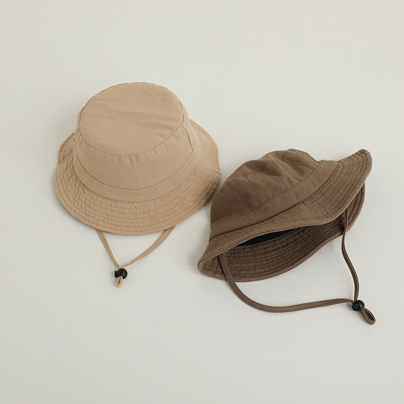 Solid Color Kids Bucket Hat Fa - Bucket Hat Cotton บทวิจารณ์และราคา