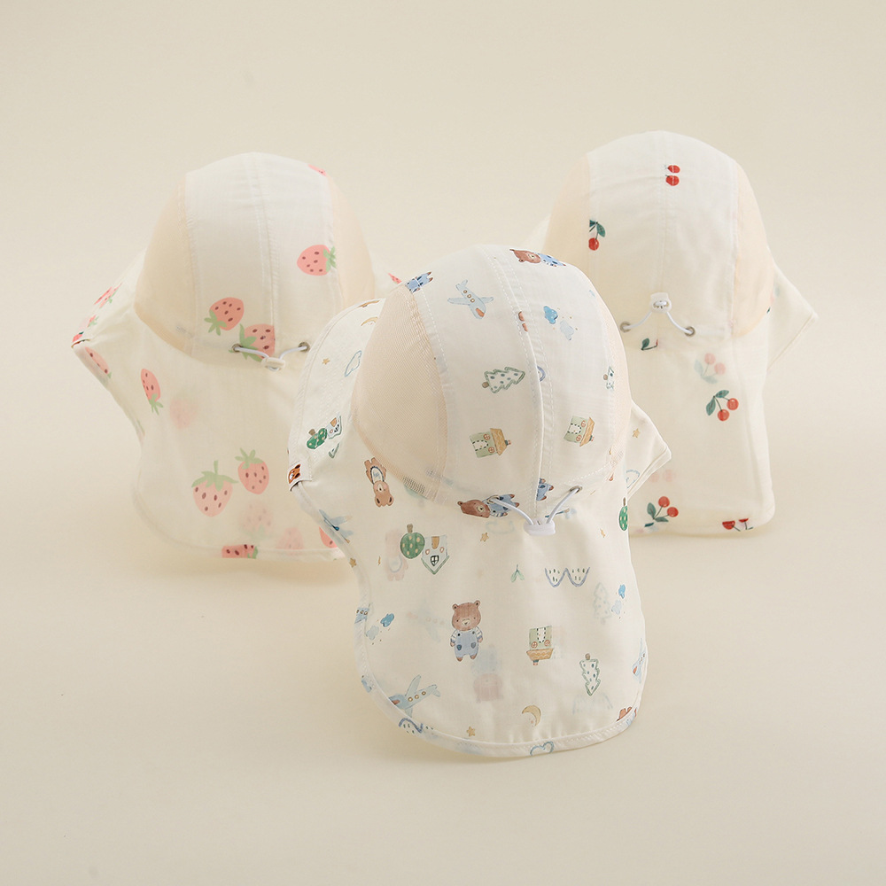 Summer Baby Beach Hat Outdoor  - Visor Sun Hat บทวิจารณ์และราคา