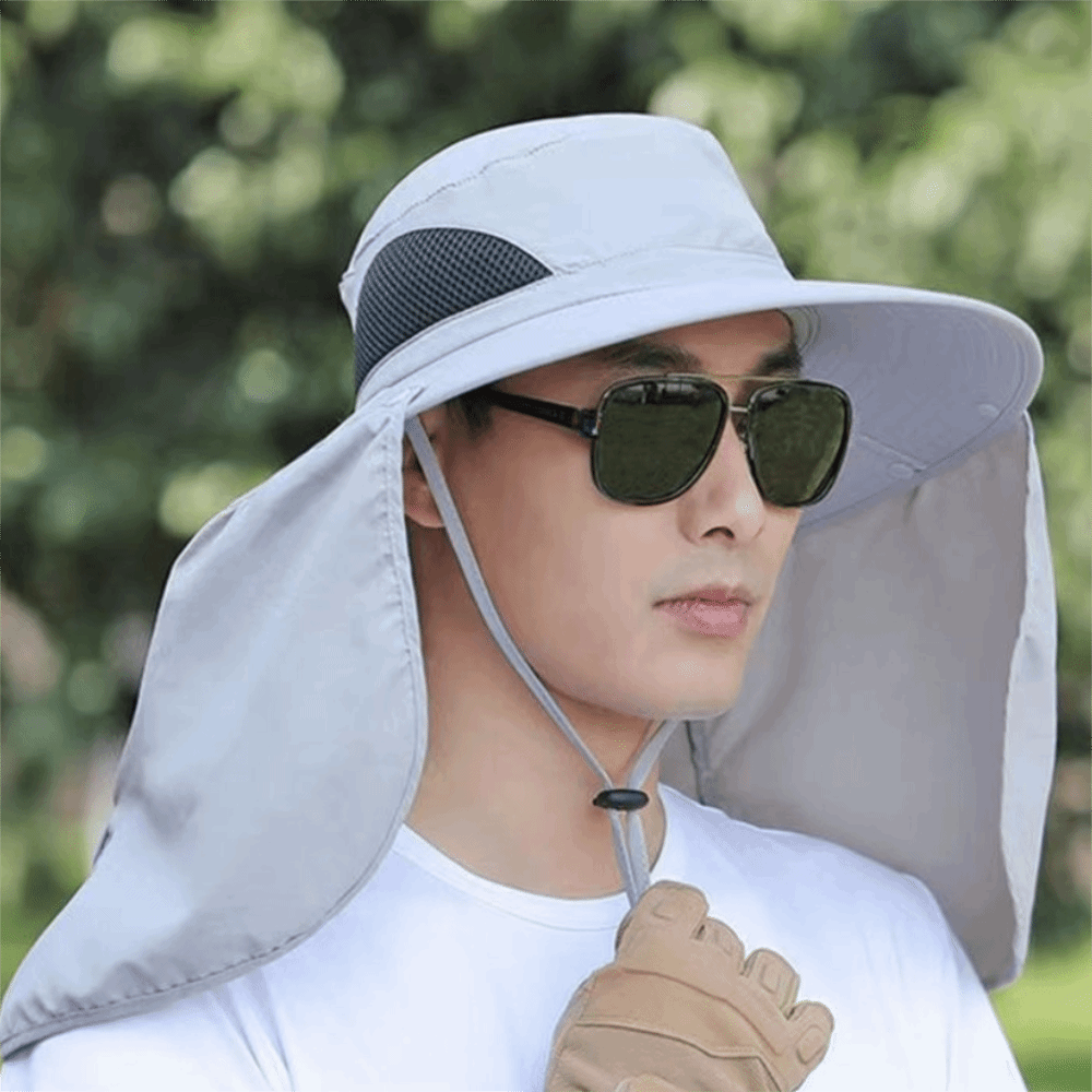 Breathable Cloth Men Sun Hat N - Bucket Hat Cotton บทวิจารณ์และราคา