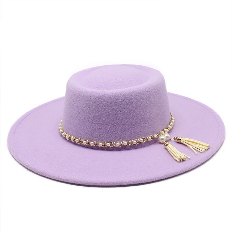 British Style Fashionable And  - Fedora Hat Wool บทวิจารณ์และราคา