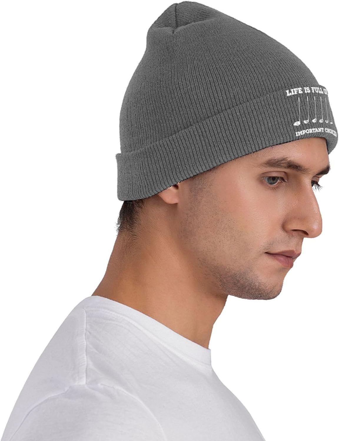 Life is Full of Important Choi - Beanie Cuffed Knit บทวิจารณ์และราคา